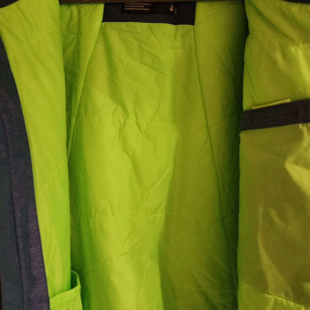 Northface Winter Jacket Large Denim Blue/Green Ge… - image 3